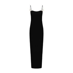 Nana Jacqueline Sleek Black Maxi Dress